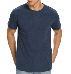 Mens Premium Short Sleeve Crew Neck Cotton T Shirt 3PCS